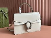 Gucci Dionysus medium top handle bag white - 1