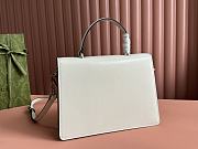 Gucci Dionysus medium top handle bag white - 6