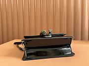 Gucci Dionysus small top handle bag Black patent leather - 4