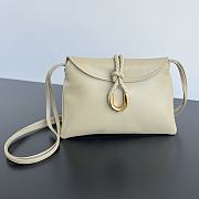 Bottega Veneta Medium Liberta In Cream - 1