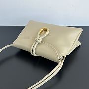 Bottega Veneta Medium Liberta In Cream - 5