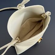 Bottega Veneta Medium Liberta In Cream - 4