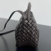 Bottega Veneta Mini Cobble Handbag In Fondant - 5