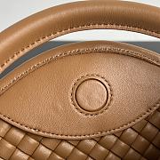 Bottega Veneta Mini Cobble Handbag In Brown - 6