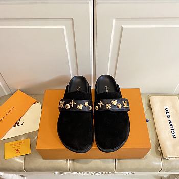 Louis Vuitton Cosy Flat Comfort Clog Black