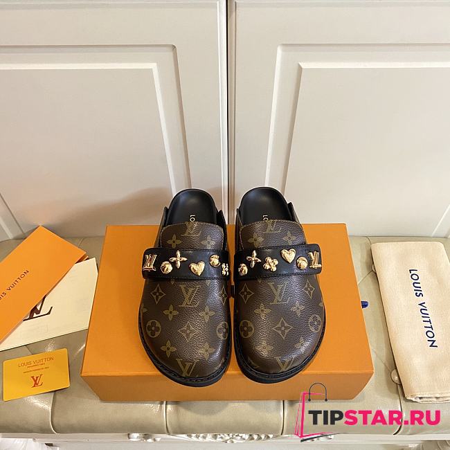 Louis Vuitton Cosy Flat Comfort Clog Monogram - 1