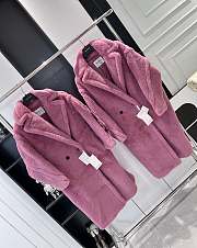 Max Mara Teddy Bear Icon coat pink - 5