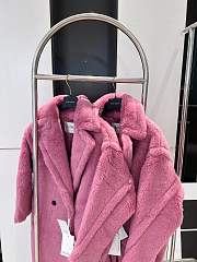 Max Mara Teddy Bear Icon coat pink - 4