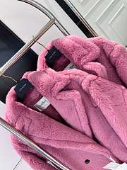 Max Mara Teddy Bear Icon coat pink - 2