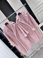 Max Mara Teddy Bear Icon coat light pink - 3