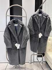 Max Mara Teddy Bear Icon coat gray - 5