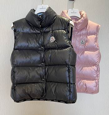 Moncler Ghany Down Gilet Black