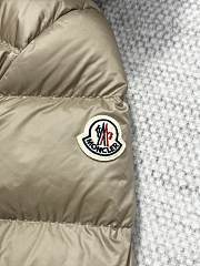 Moncler Boed Short Down Jacket Brown - 3