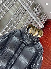 Moncler Brerelle Long Down Jacket Shiny Black - 5