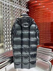 Moncler Brerelle Long Down Jacket Shiny Black - 3