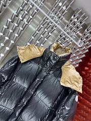 Moncler Brerelle Long Down Jacket Shiny Black - 2