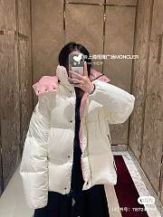 Moncler Puffer Jacket In White - 5