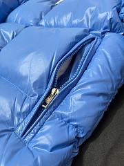 Moncler Puffer Jacket In Blue - 4