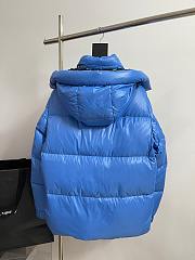 Moncler Puffer Jacket In Blue - 2