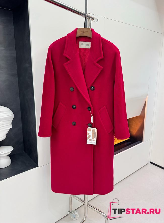 Max Mara icon coat madame dark pink - 1