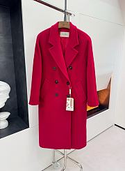 Max Mara icon coat madame dark pink - 1