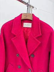 Max Mara icon coat madame dark pink - 4