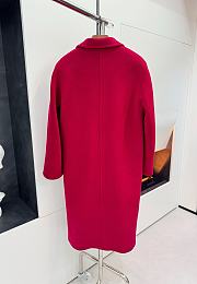 Max Mara icon coat madame dark pink - 5