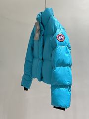 Canada Goose Junction Enduraluxe Logo Coats & Jackets In Blue - 6