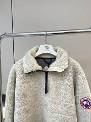 Canada Goose Faux Fur high-neck jacket gray - 6