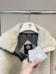 Canada Goose Faux Fur high-neck jacket gray - 4