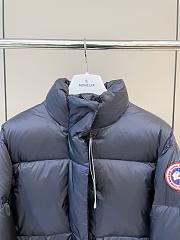 Canada Goose Cypress Logo Coat In Black - 2