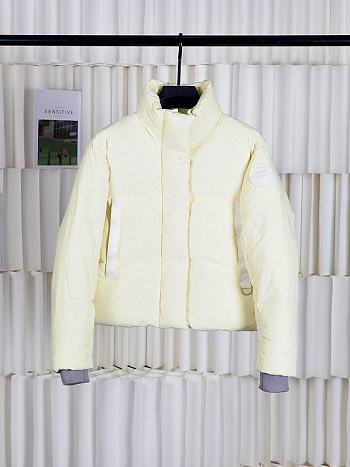 Canada Goose Junction Enduraluxe Coats & Jackets In Light Yellow