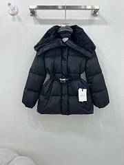 Moncler Brasseurs Short Down Jacket Black - 1