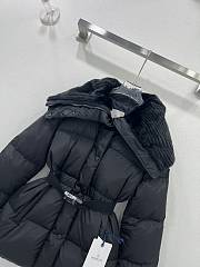 Moncler Brasseurs Short Down Jacket Black - 5