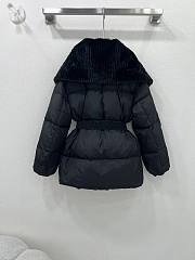 Moncler Brasseurs Short Down Jacket Black - 4