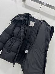 Moncler Brasseurs Short Down Jacket Black - 3