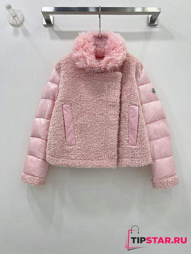 Moncler Women's Turlet Short Down Jacket Pink - 1