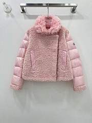 Moncler Women's Turlet Short Down Jacket Pink - 1