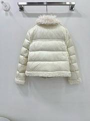 Moncler Women's Turlet Short Down Jacket White - 6