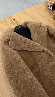 Max Mara Teddy Bear Jacket In Dark Brown - 2