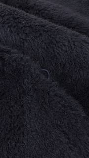 Max Mara Teddy Bear Jacket In Dark Dark Blue - 2