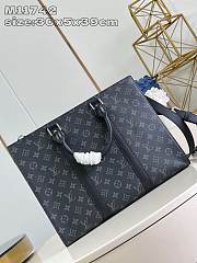 Louis Vuitton Sac Plat Horizontal Zippe Monogram Eclipse - 6