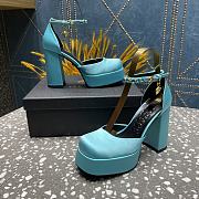 Versace Medusa Platform Sandals Light Blue - 3