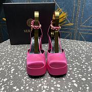 Versace Medusa Platform Sandals Pink - 4