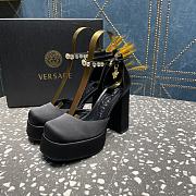 Versace Medusa Platform Sandals Black - 3