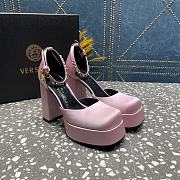 Versace Medusa Platform Sandals Light Pink - 1