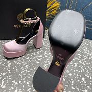 Versace Medusa Platform Sandals Light Pink - 5