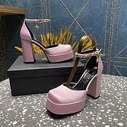 Versace Medusa Platform Sandals Light Pink - 3