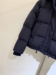 Dior Down Jacket In Dark Blue - 4