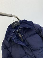 Dior Down Jacket In Dark Blue - 2